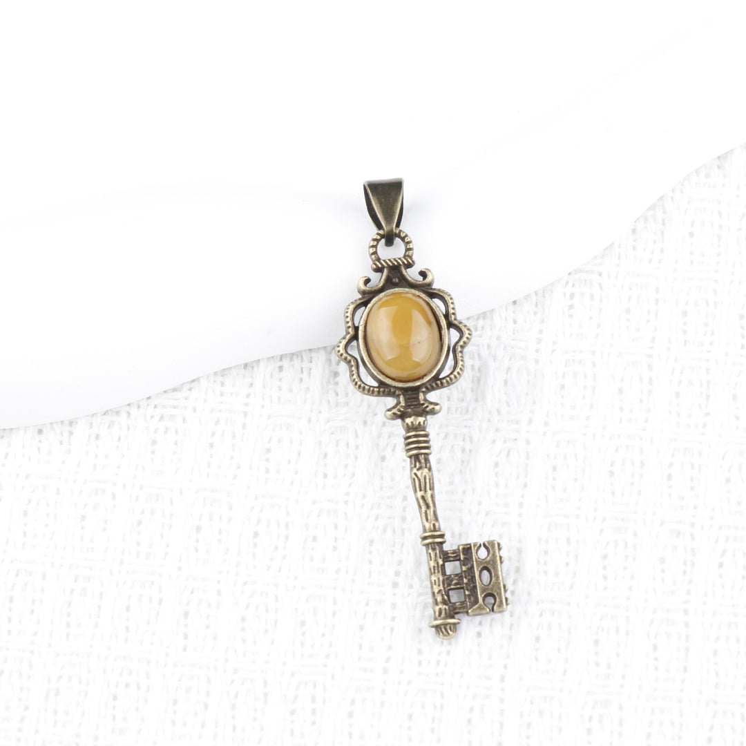 Vintage Key Pendant Necklace