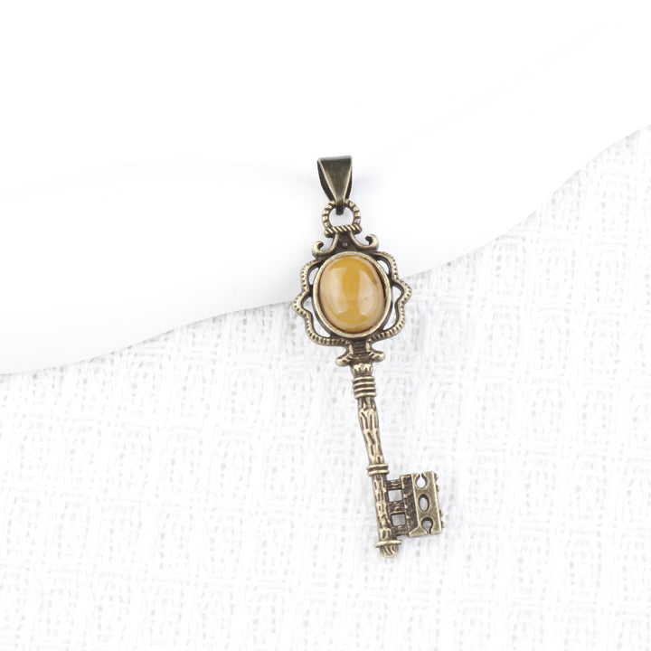 Vintage Key Pendant Necklace