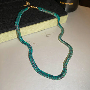 Colorful Snake Chain Necklace