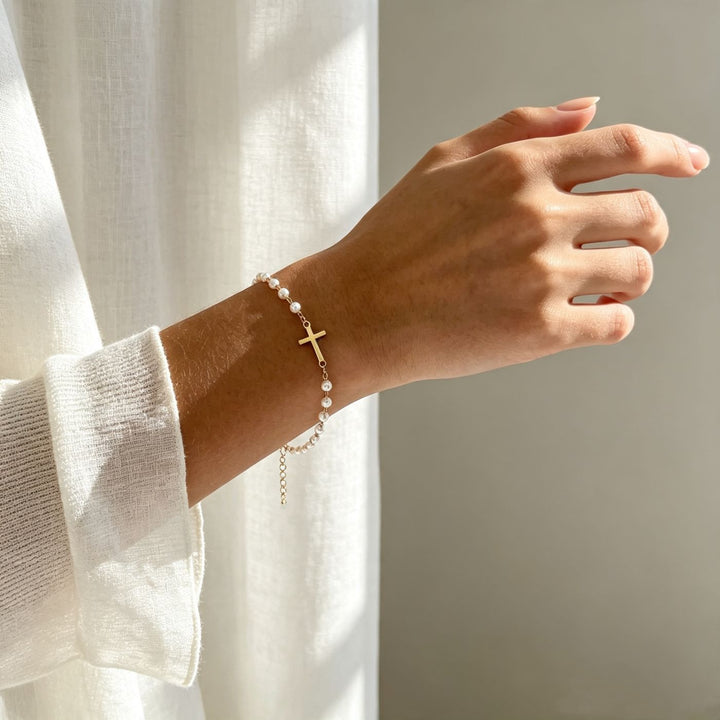 Pearl Cross Jewelry