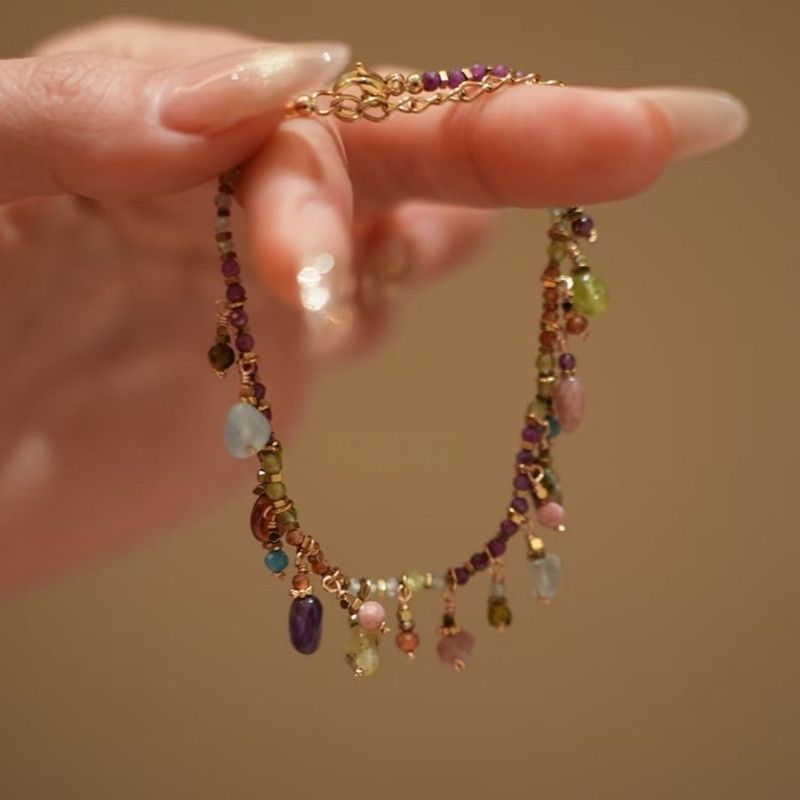 Color Charm Necklace / Bracelet Set Inspired Jewelry