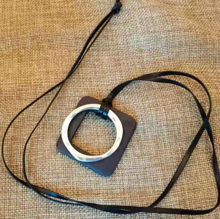 Boho Long Pendant Necklace