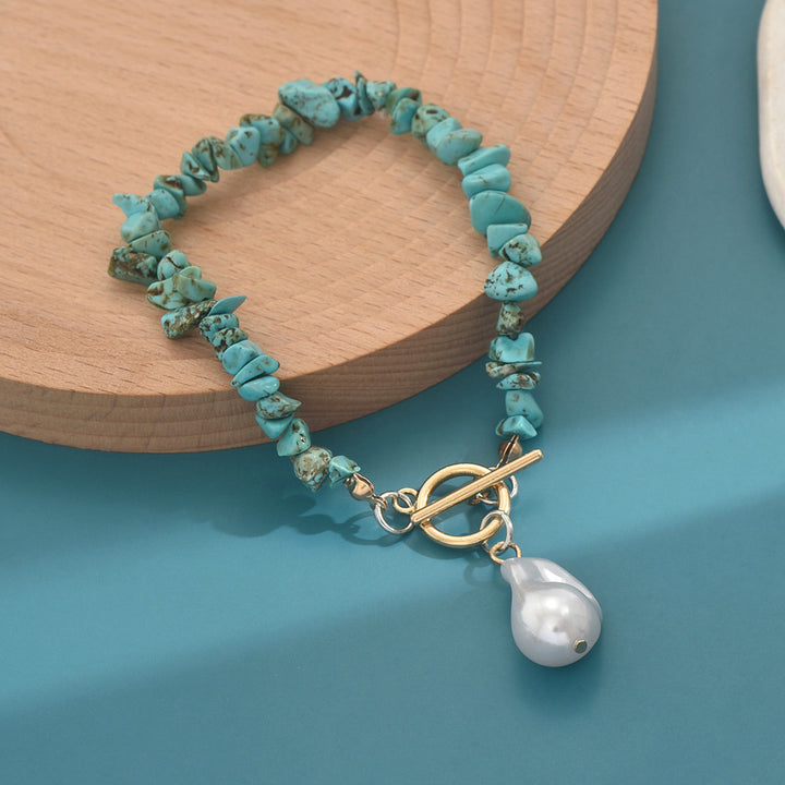 Turquoise Pearl Set