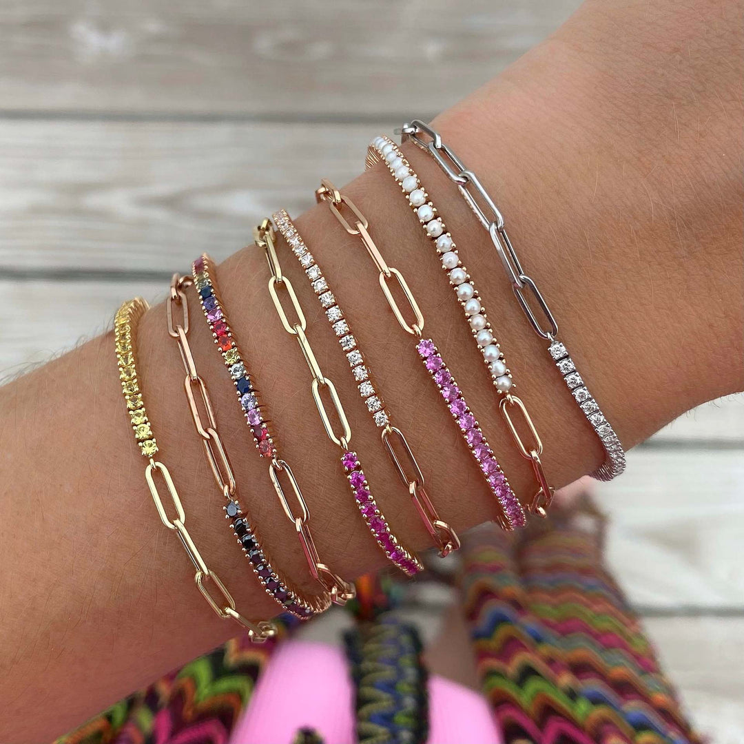Colorful Link Bracelet