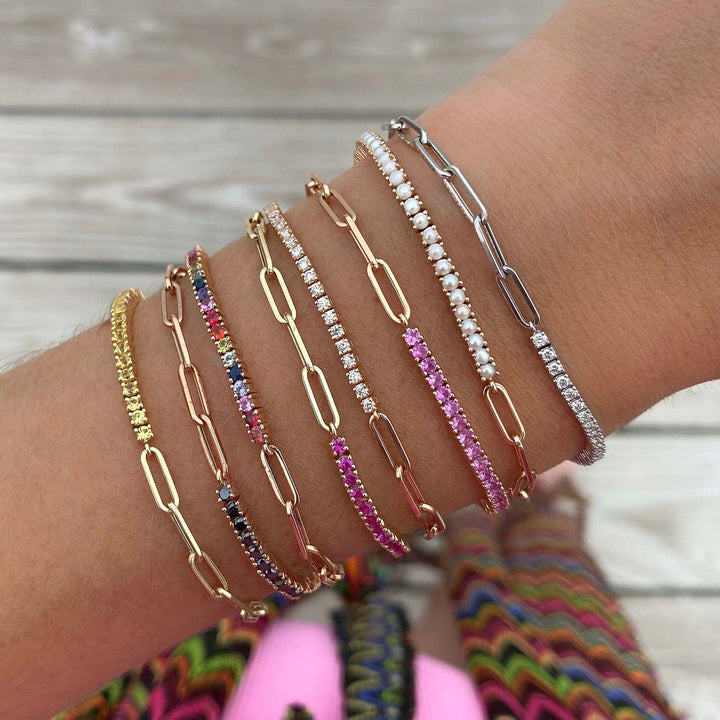 Colorful Link Bracelet