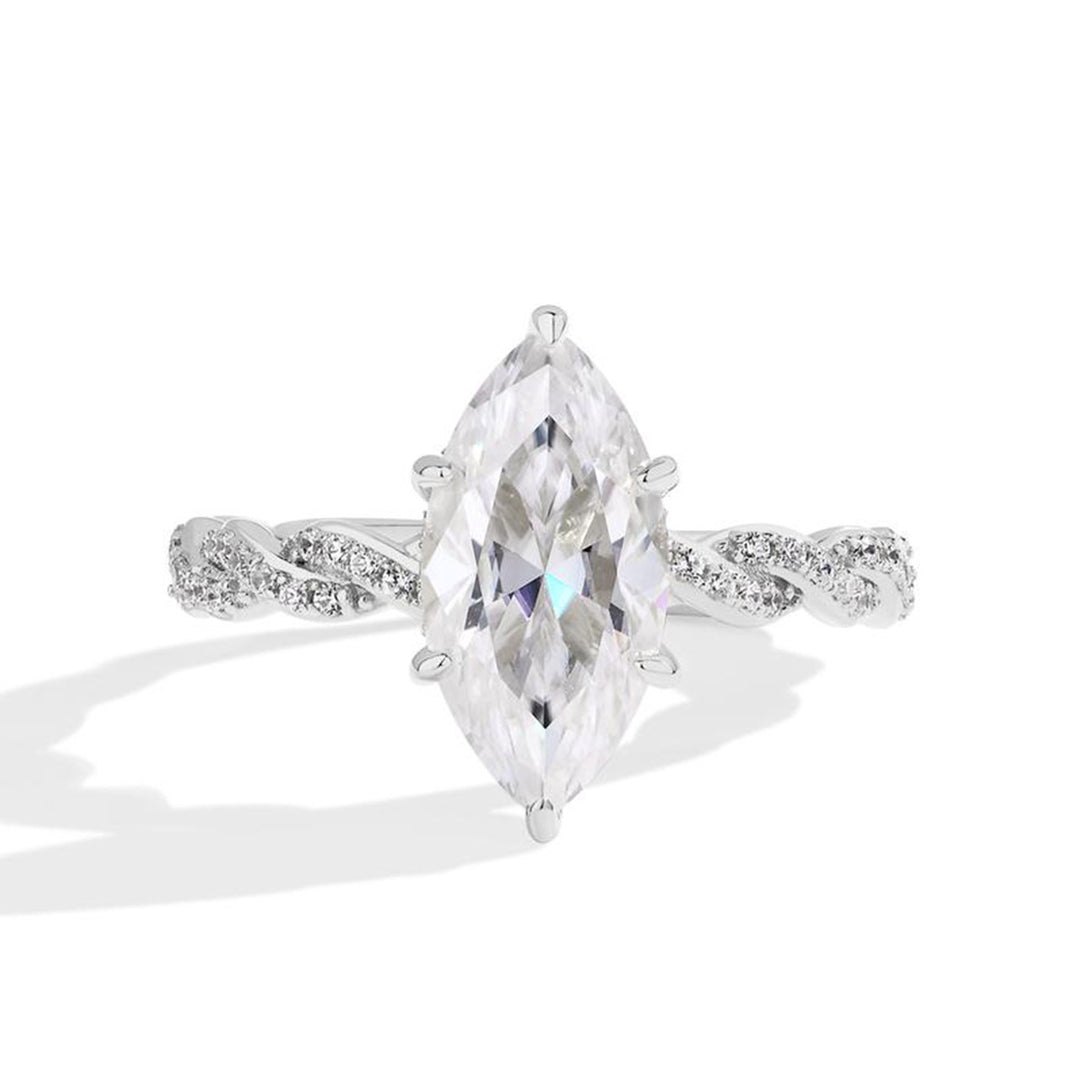 Marquise Brilliance Ring Set