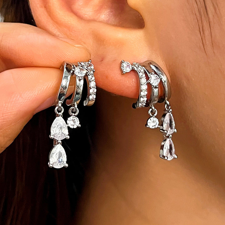 Celestial Chain Drop Earrings