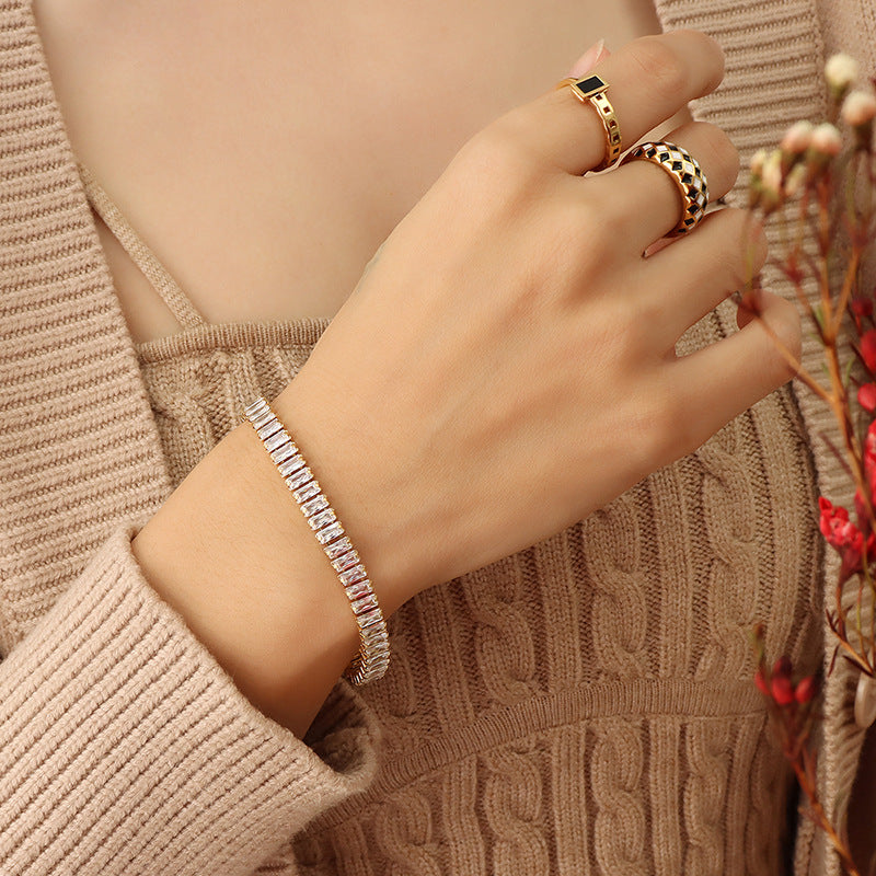 Luxe Zircon Color Bracelet