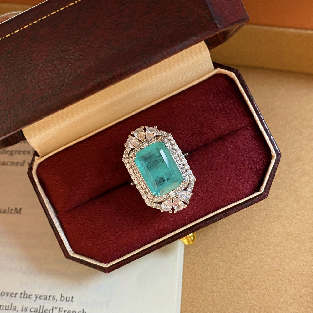 Regal Radiance Adjustable Ring