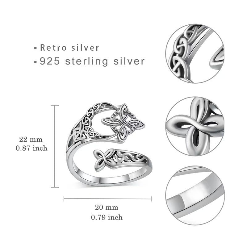 Celtic Knot Open Ring
