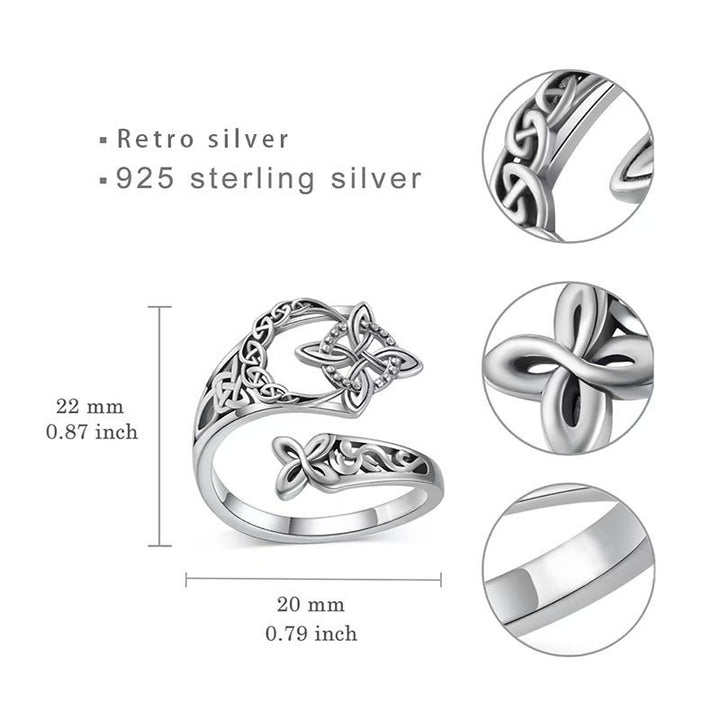 Celtic Knot Open Ring