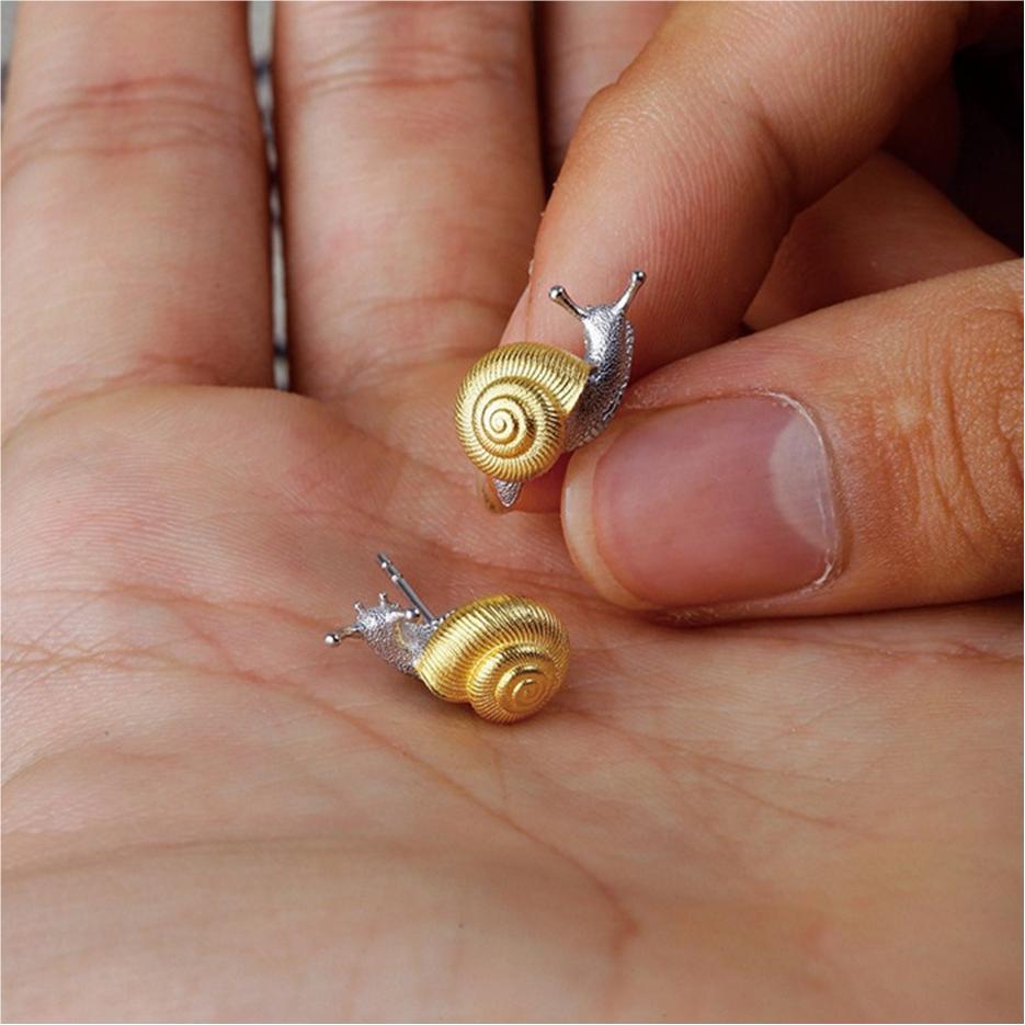 Snail Stud Earrings