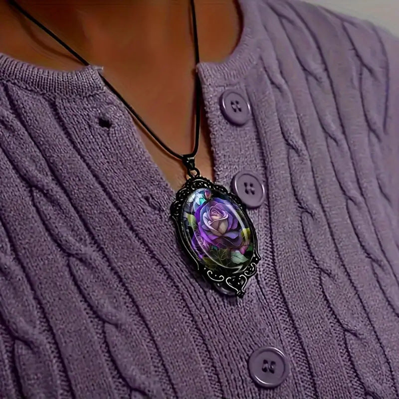 Dragonfly Vintage Pendant Necklace