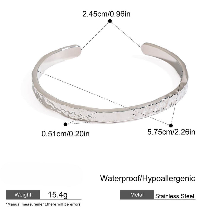 Celestial Crystal Cuff Bracelet