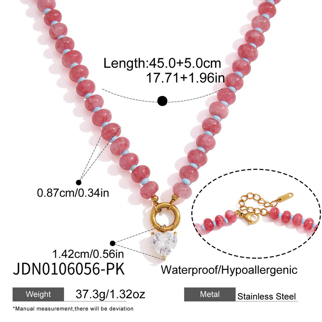 Beaded Charm Necklace