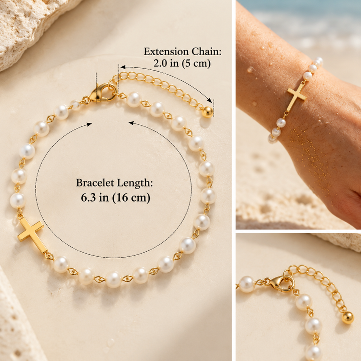 Pearl Cross Jewelry