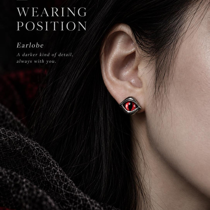 Demon Eye Stud Earrings