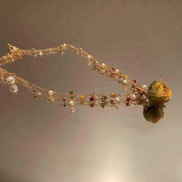 Vintage Bloom Jewelry Set