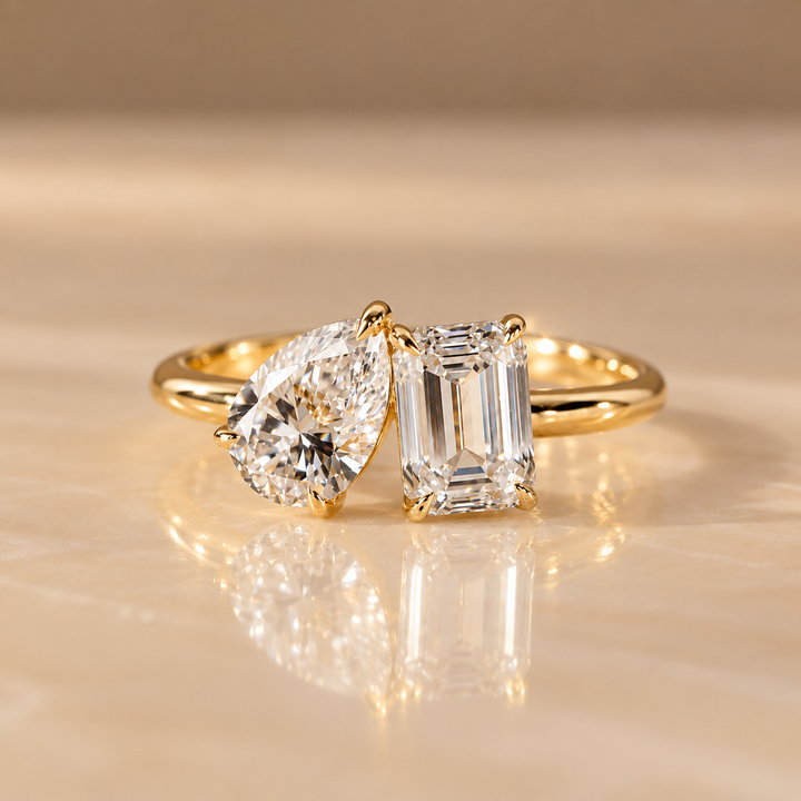 Duo Stone Ring