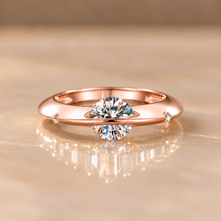 Floating Stone Elegance Ring