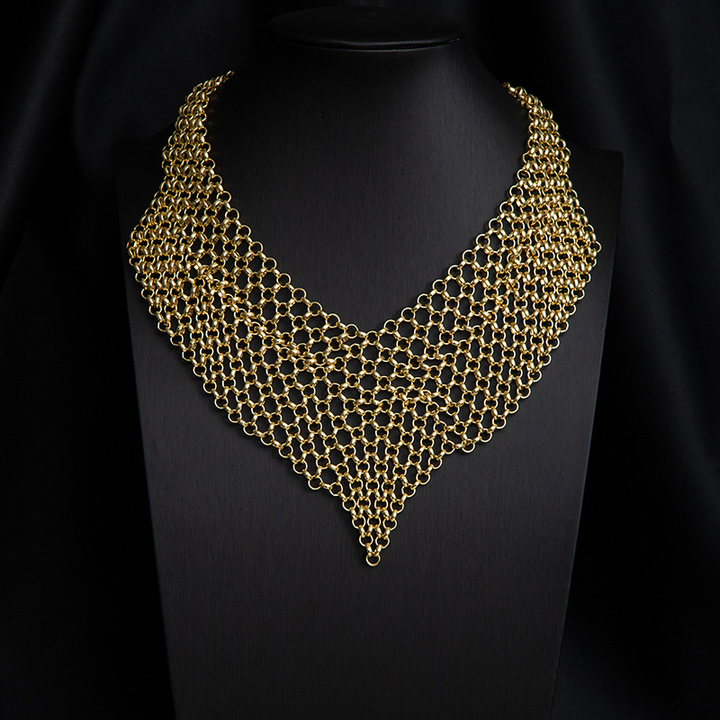 Cascade Metal Necklace