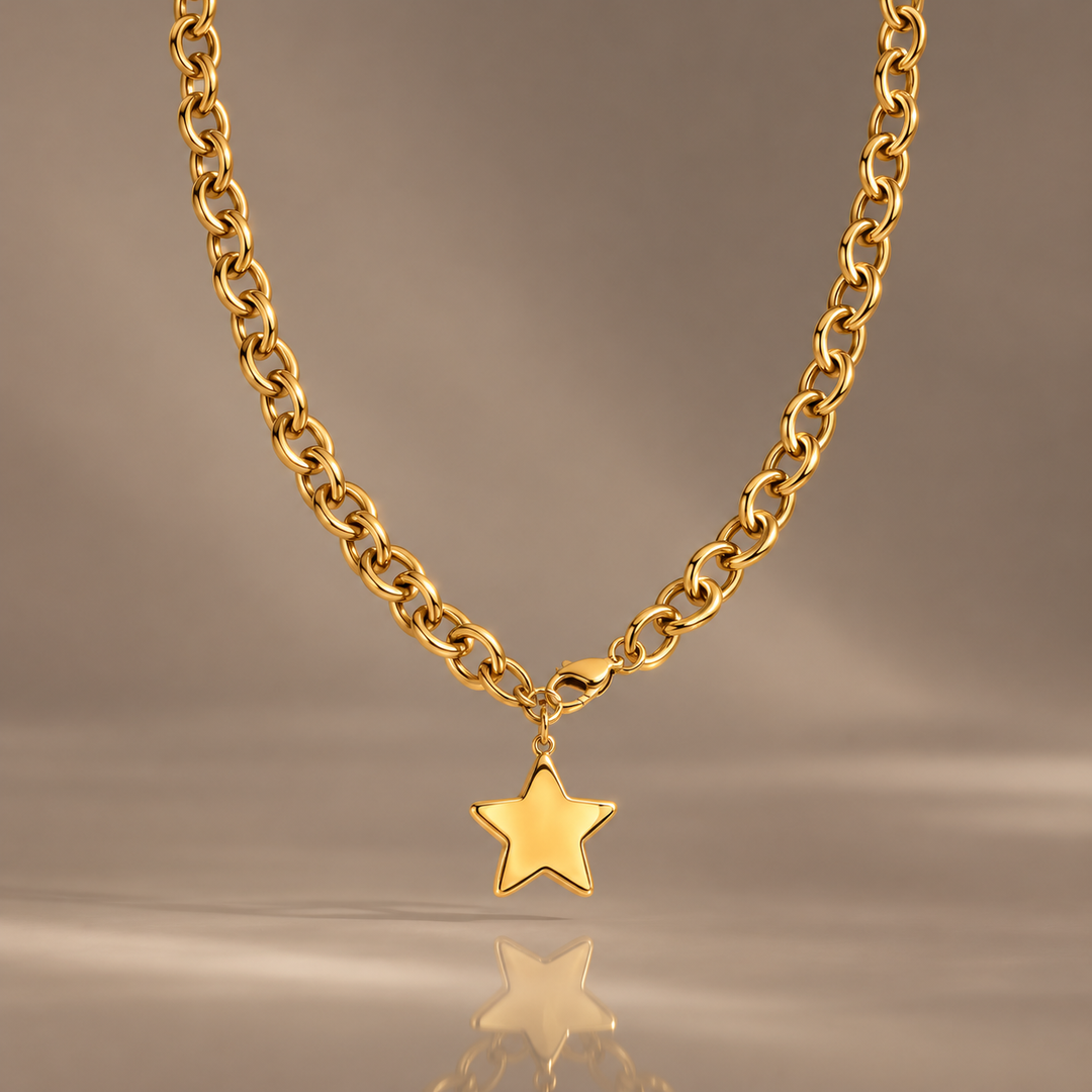 Star Charm Chain Necklace
