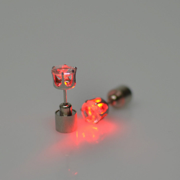 LED Light-Up Stud Earrings