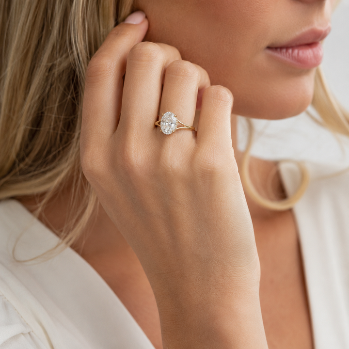 Aurora Oval Elegance Ring