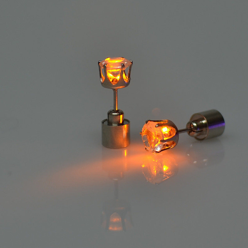 LED Light-Up Stud Earrings