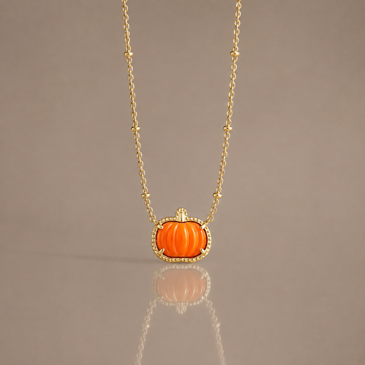 Elegant Halloween Inspired Charm Necklace