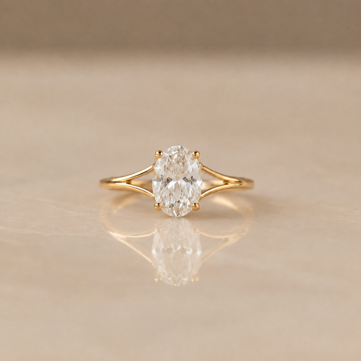 Aurora Oval Elegance Ring
