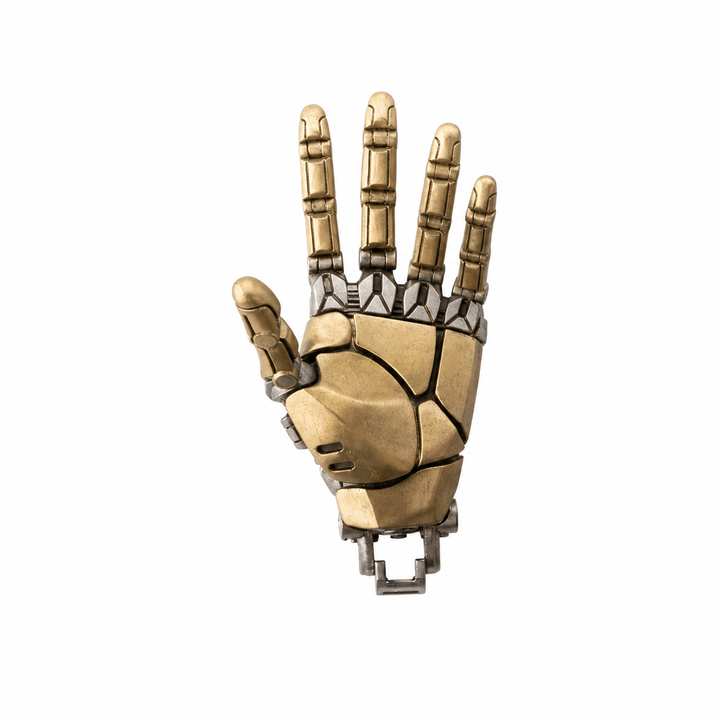 Cyber Mechanical Hand Necklace