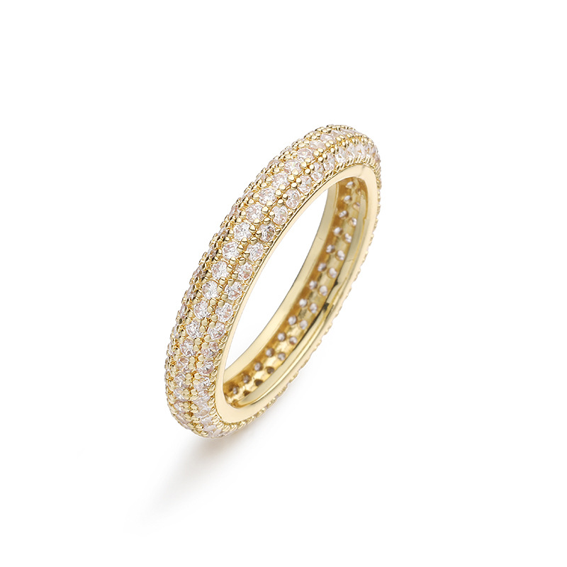 Spectrum Sparkle Band Ring