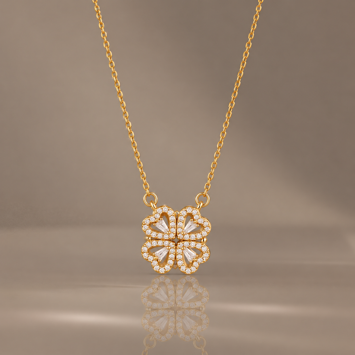 Transformable Four Heart Necklace