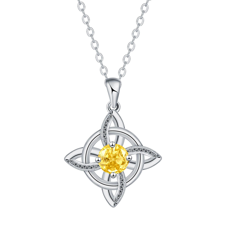 Forever Bond Birthstone Necklace