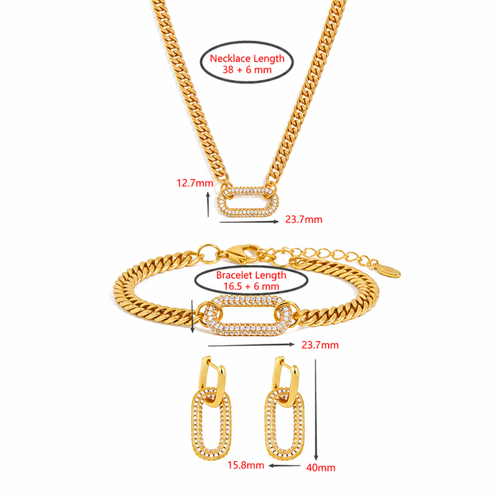 Serena Link Necklace