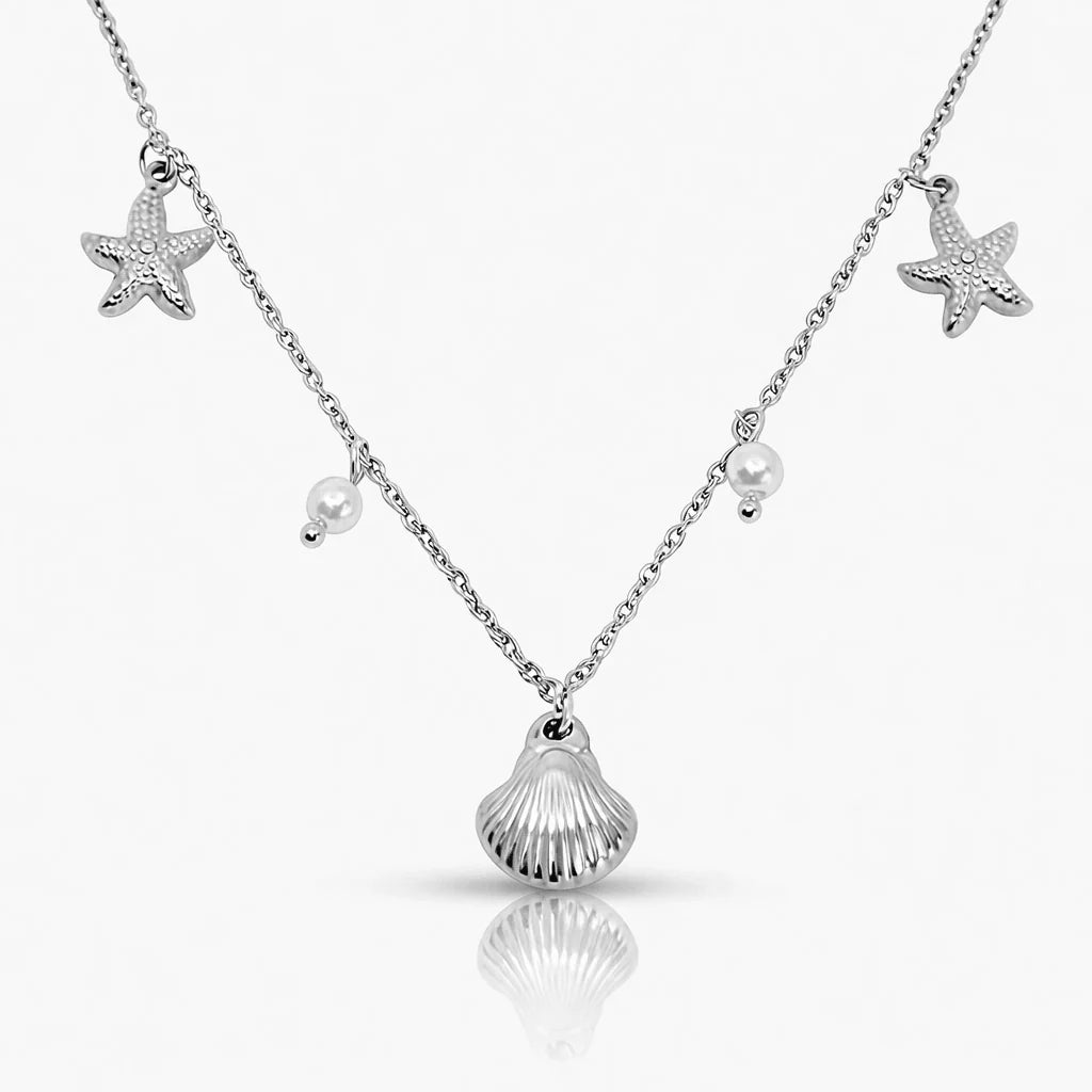 Ocean Charm Layered Necklace