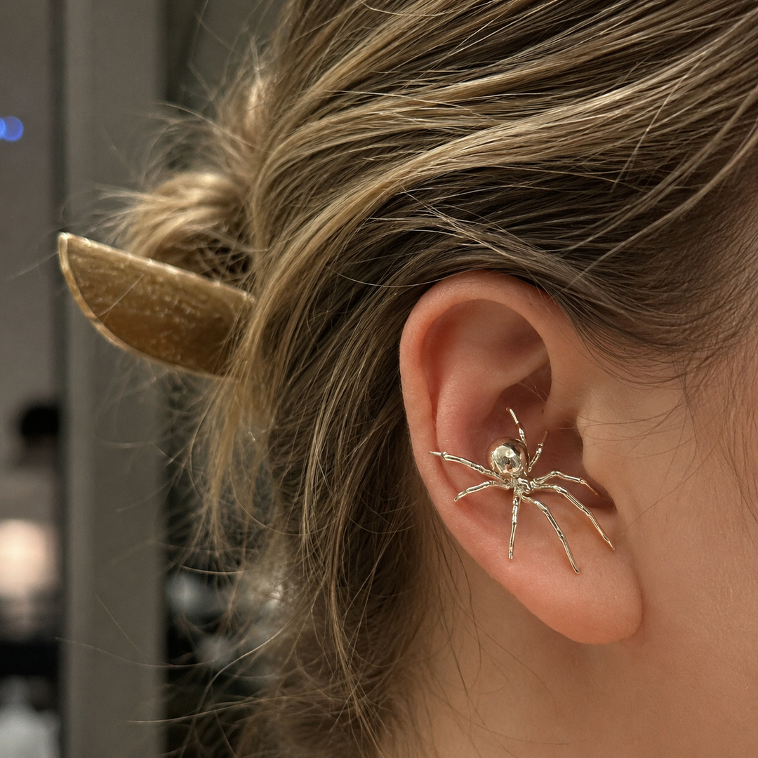Spider Drop Earrings