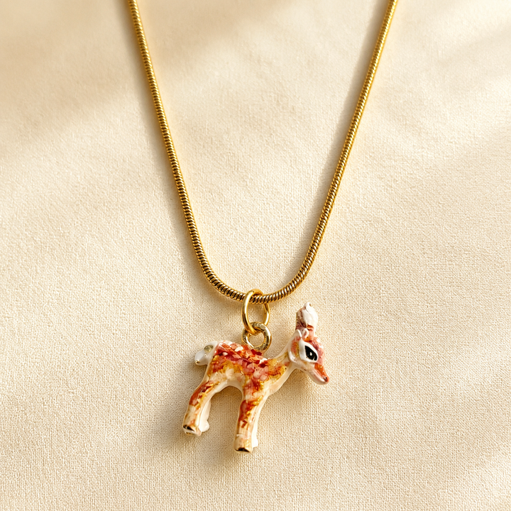 Deer Charm Necklace