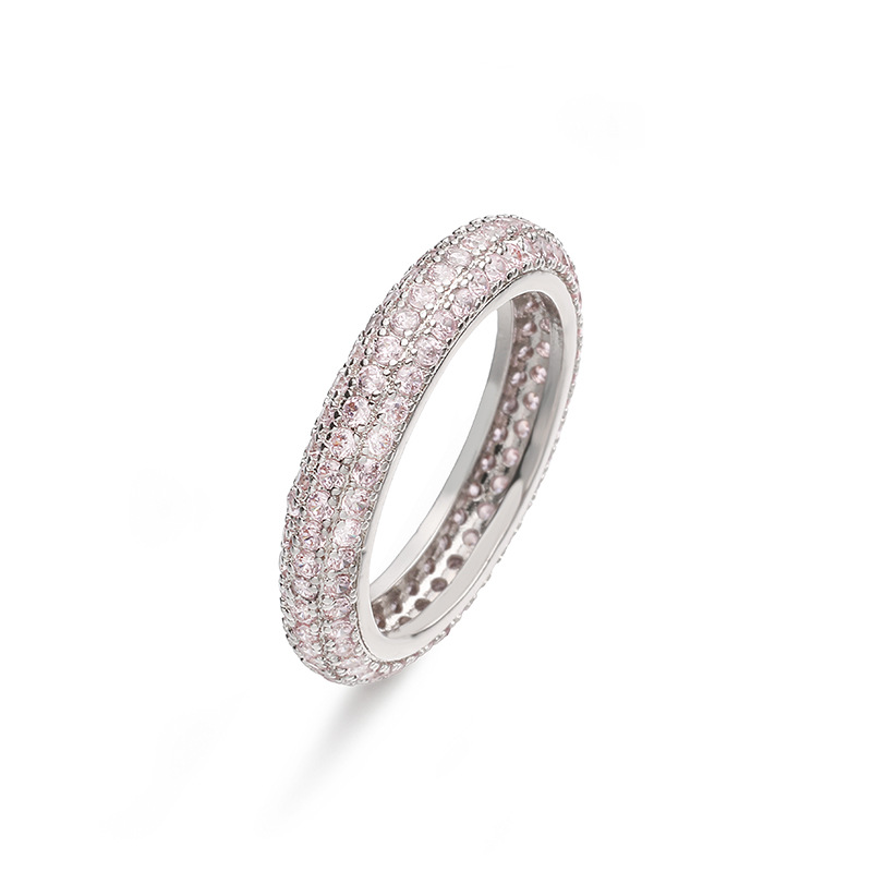 Spectrum Sparkle Band Ring