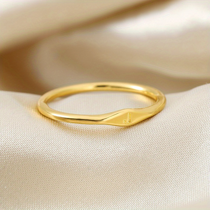 Signature Initial Ring Collection