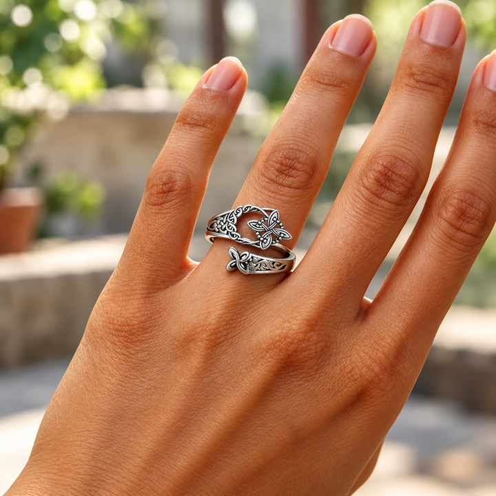 Celtic Knot Open Ring