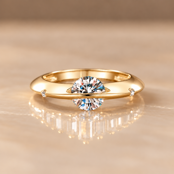 Floating Stone Elegance Ring