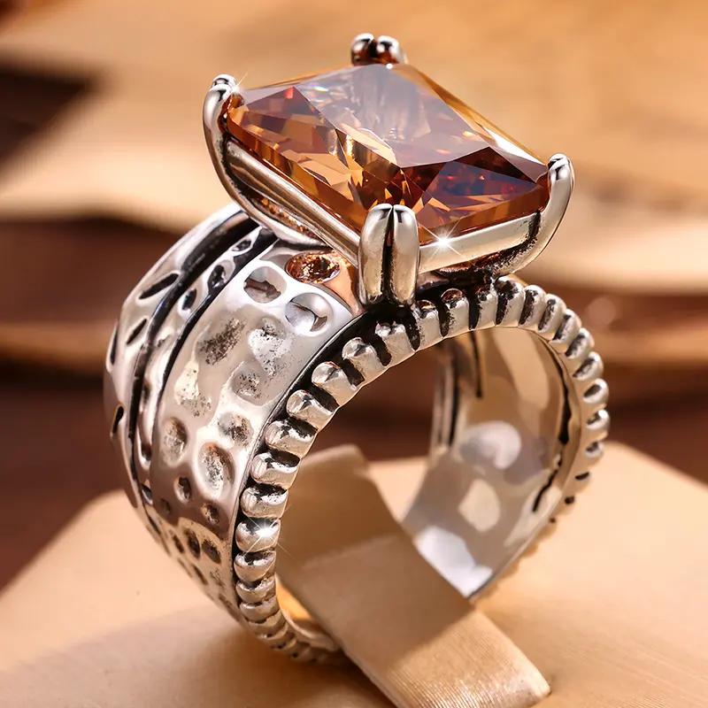 Rustic Wide Band Ring