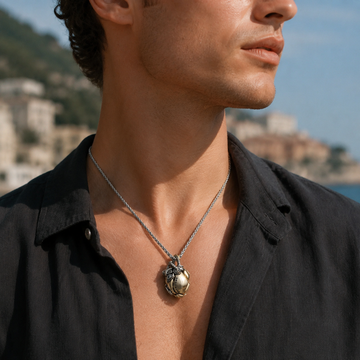 Mechanical Heart Pendant Necklace