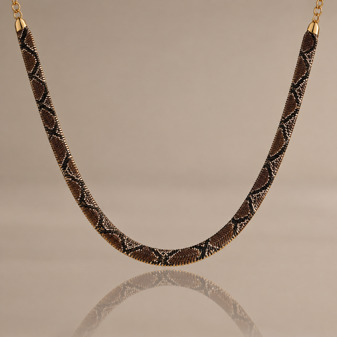 Colorful Snake Chain Necklace