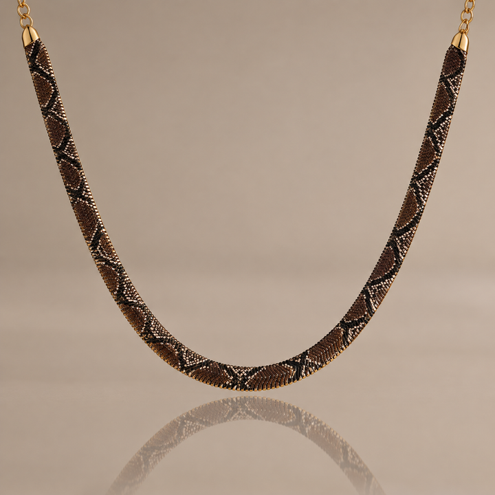 Colorful Snake Chain Necklace