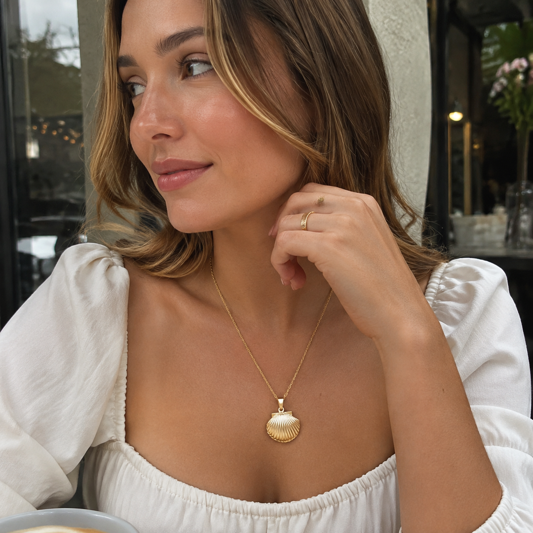 Vintage Heart Locket Necklace
