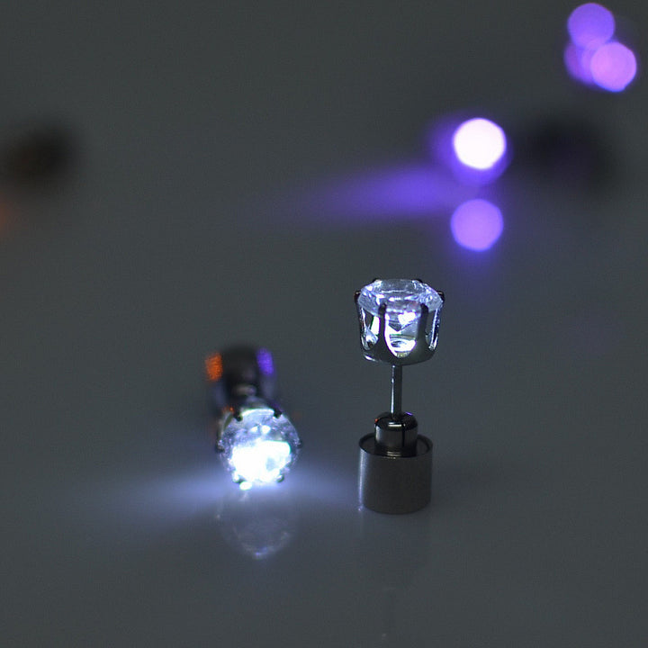 LED Light-Up Stud Earrings