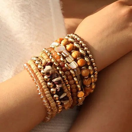 Boho Mixed Bead Bracelet